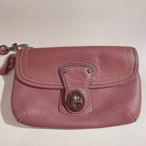 Coach Wristlet with Turn Buckle